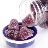 爱河蓝莓软糖甜品