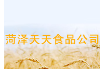 菏泽天天食品公司